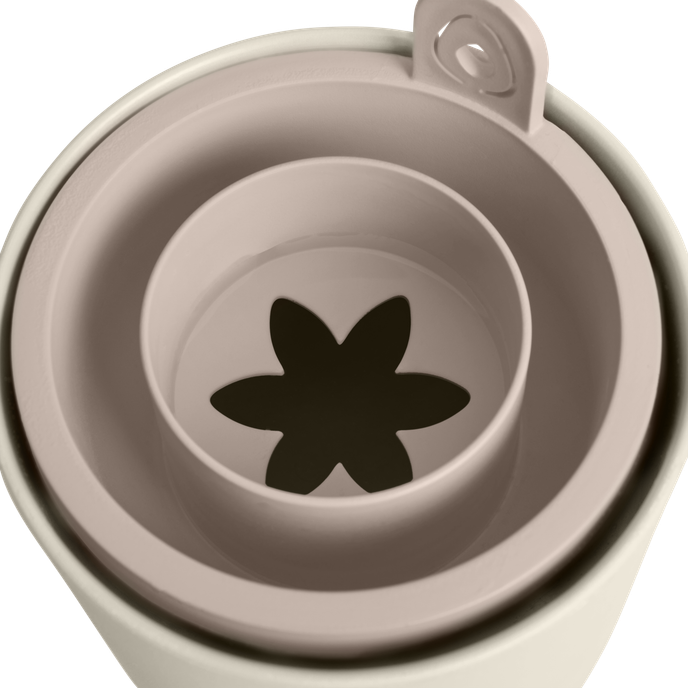 amazing avocado pot linen white